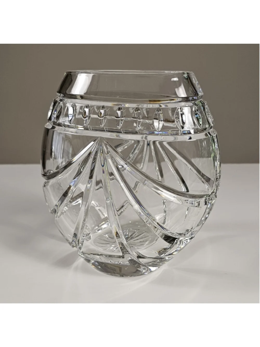 Waterford Crystal Overture Rose Vase 7.5